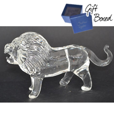 CRYSTAL LION BOXED