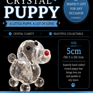 Crystal Dog 5cm
