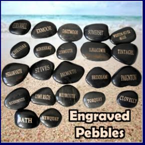 Engraved Souvenir Pebbles