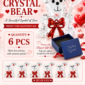 Crystal I Love You Bear