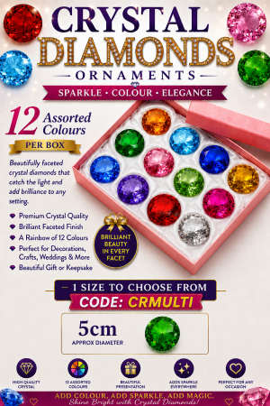 Crystal Diamond 5cm