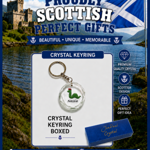 Nessie Crystal Keyring