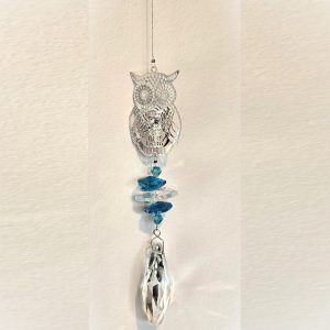 Crystal Owl Suncatcher