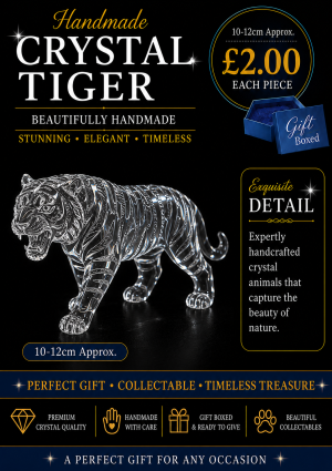 Crystal Tiger Boxed