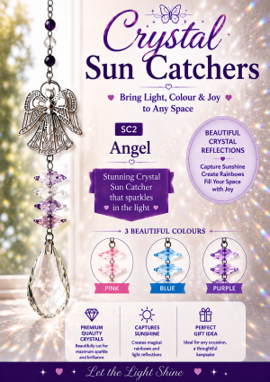 Crystal Angel Suncatcher