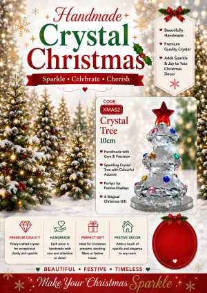 Crystal Christmas Tree