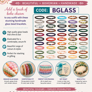 Bohemian Glass Bracelet
