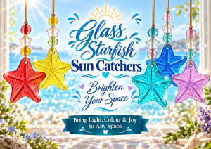 Glass Starfish Suncatcher